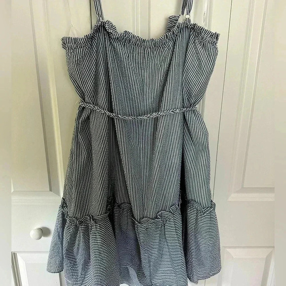 2X - Lulu’s Seersucker Dress.  New with tags! - Picture 1 of 5